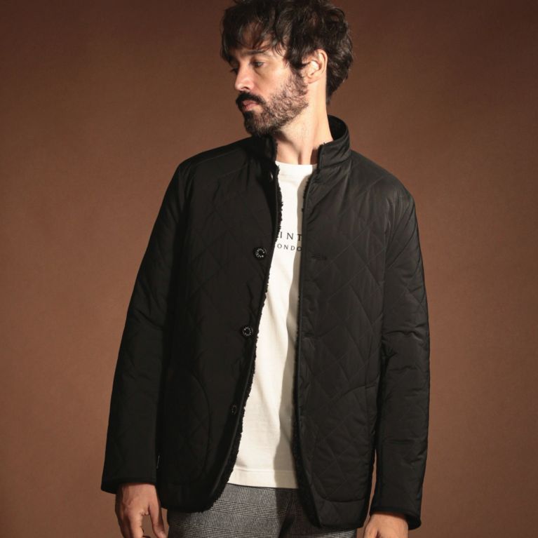 Fife ストレッチタフタスタンドキルティングブルゾン その他ブルゾン Mackintosh London Men マッキントッシュ ロンドン メン のメンズファッション通販 三陽商会