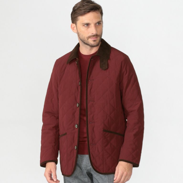 【MACKINTOSH LONDON MEN】 【WATSON】 キルティングジャケット レッド