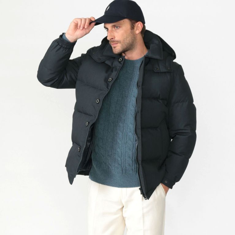 Elington ショートフーデッドダウンアウター ダウンブルゾン Mackintosh London Men マッキントッシュ ロンドン メン の メンズファッション通販 三陽商会