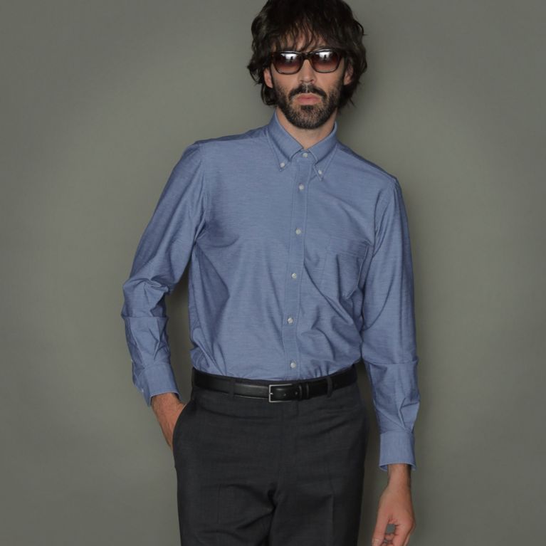 Albini デニム風ジャージシャツ シャツ ブラウス Mackintosh London Men マッキントッシュ ロンドン メン のメンズファッション通販 三陽商会