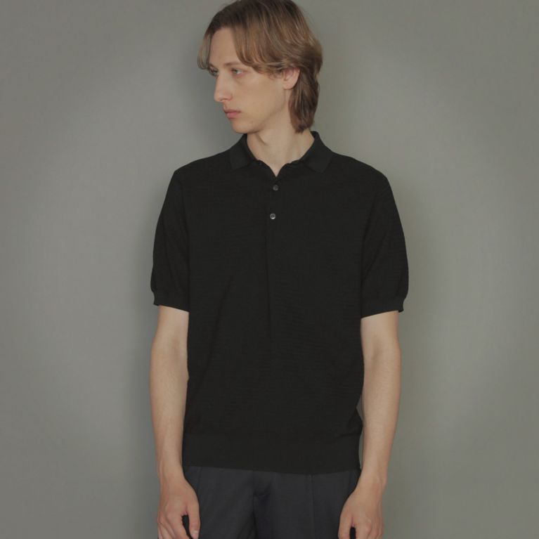 ヘリンボーンニットポロシャツ ニット セーター Mackintosh London Men マッキントッシュ ロンドン メン のメンズ ファッション通販 三陽商会
