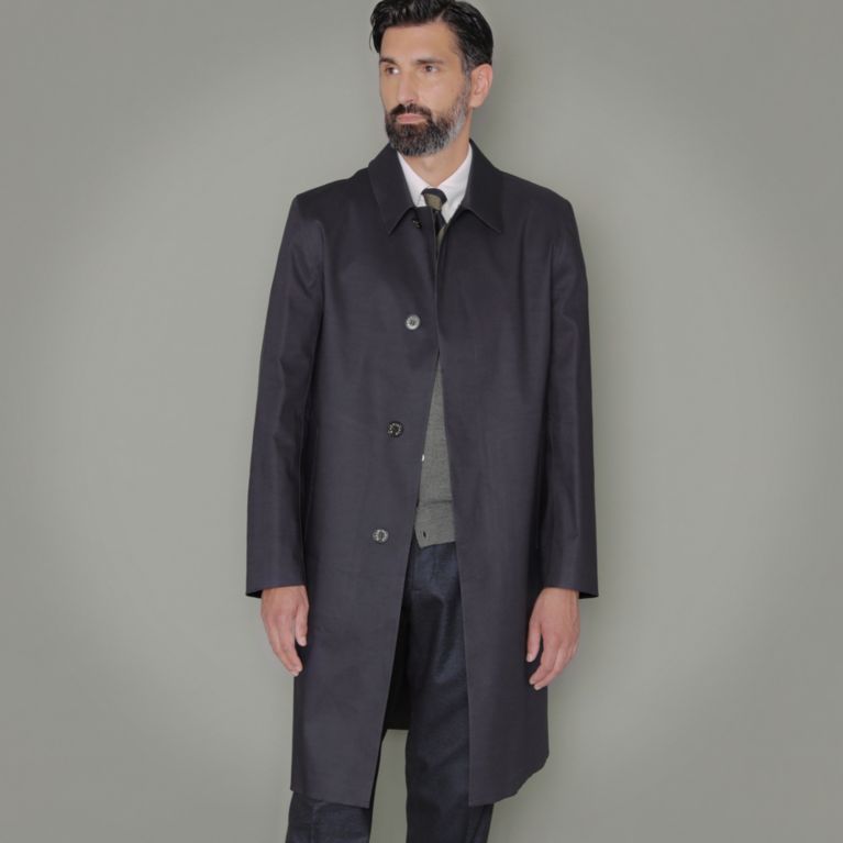 Mackintosh New Dunkeld ゴム引きステンカラーコート ステンカラーコート Mackintosh London Men マッキントッシュ ロンドン メン のメンズファッション通販 三陽商会
