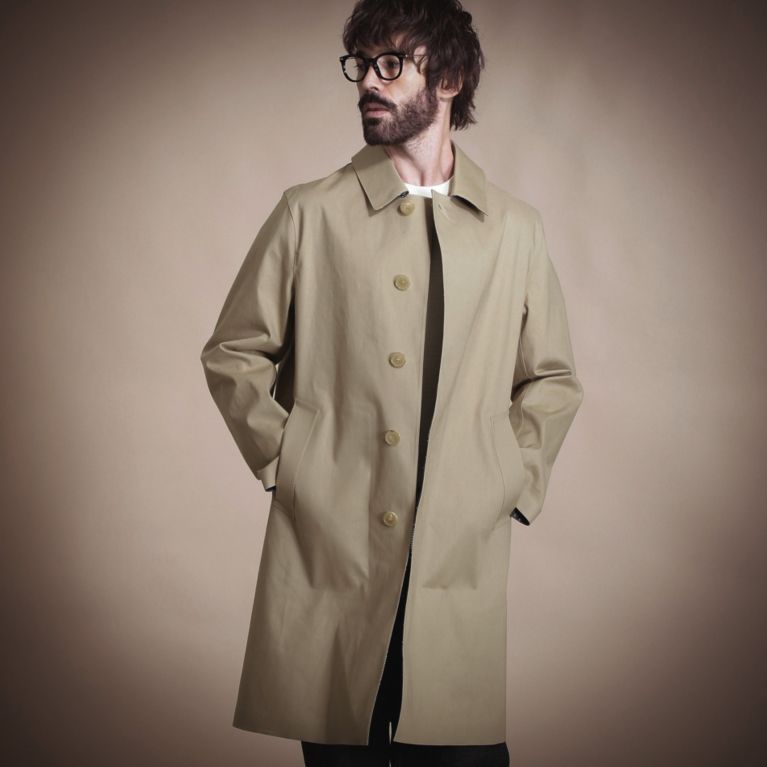 Mackintosh Dunkeld 別注ゴム引き ステンカラーコート レインコート Mackintosh London Men マッキントッシュ ロンドン メン のメンズファッション通販 三陽商会