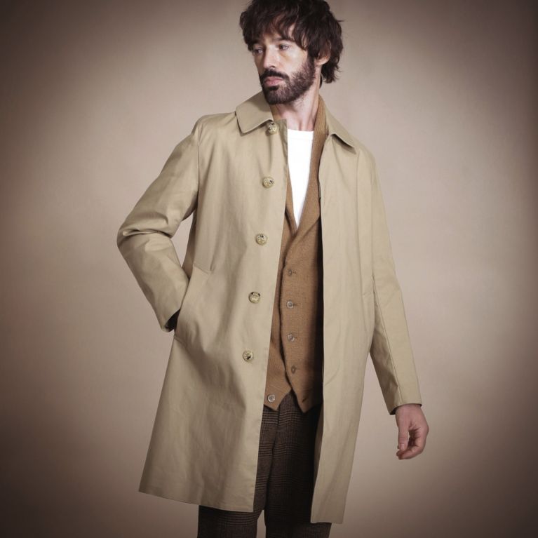 Mackintosh Dunkeld Raintecコットン ステンカラーコート レインコート Mackintosh London Men マッキントッシュ ロンドン メン のメンズファッション通販 三陽商会