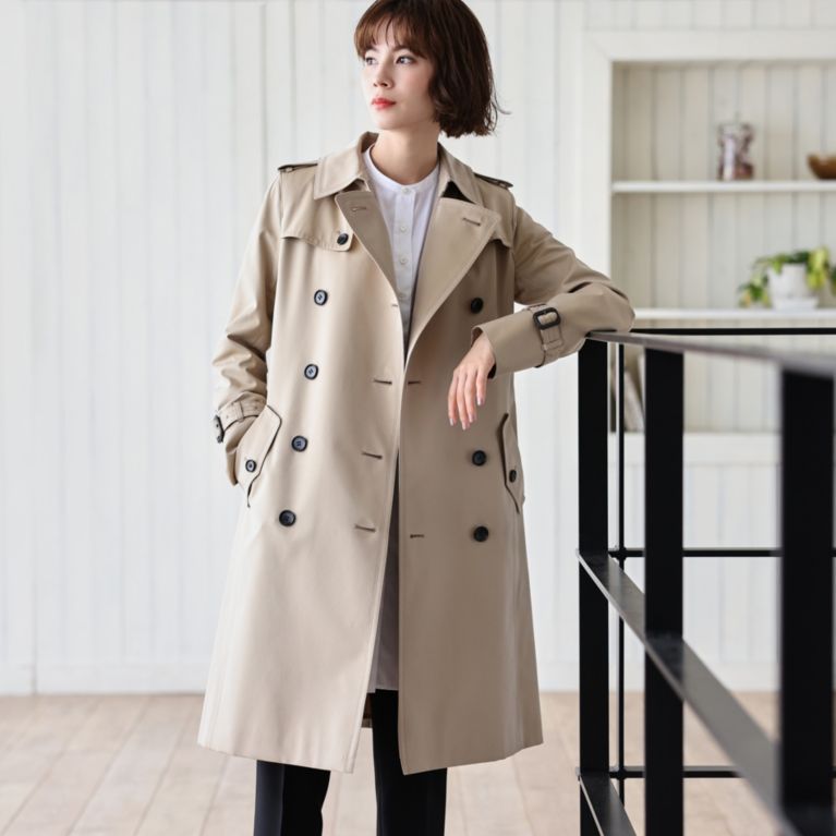 100年コート ダブルトレンチコート トレンチコート Sanyocoat Women サンヨーコート ウィメン のレディースファッション通販 三陽商会