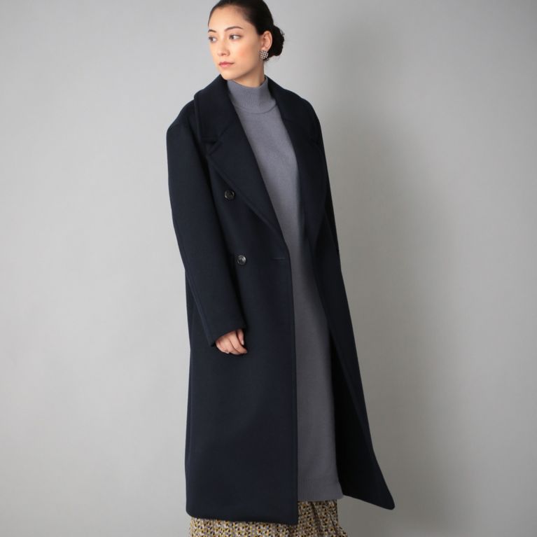 ダブルブレストコクーンコート ウールコート Sanyocoat Women サンヨーコート ウィメン のレディースファッション通販 三陽商会