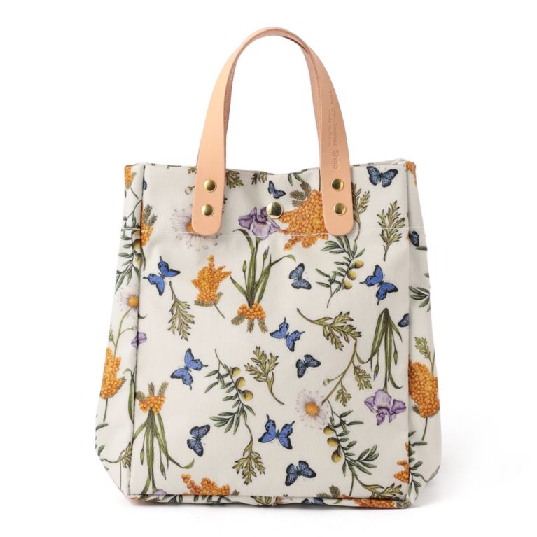 Aiko Fukudaコラボ Mimosa トートバッグスクエア トートバッグ S Essentials エス エッセンシャルズ のレディース ファッション通販 三陽商会