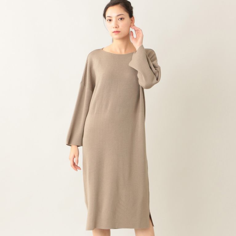 Super1 S ウールミラノリブ ニットワンピース ワンピース S Essentials エス エッセンシャルズ のレディースファッション通販 三陽商会