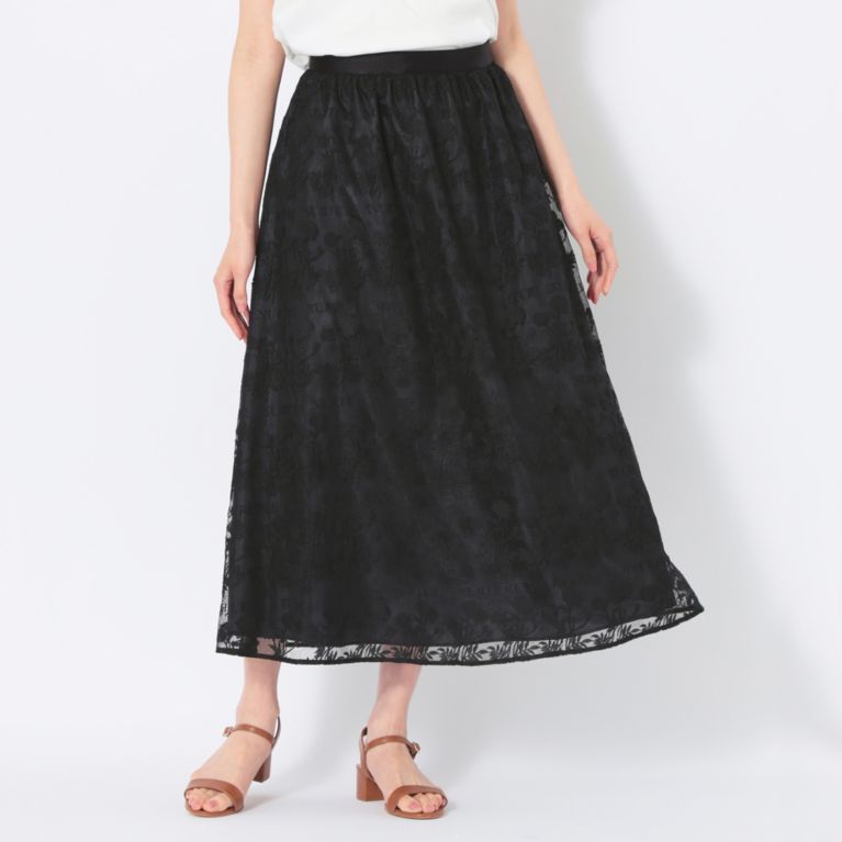 Aiko Fukudaコラボ オパールプリントスカート ロングスカート S Essentials エス エッセンシャルズ のレディースファッション通販 三陽商会