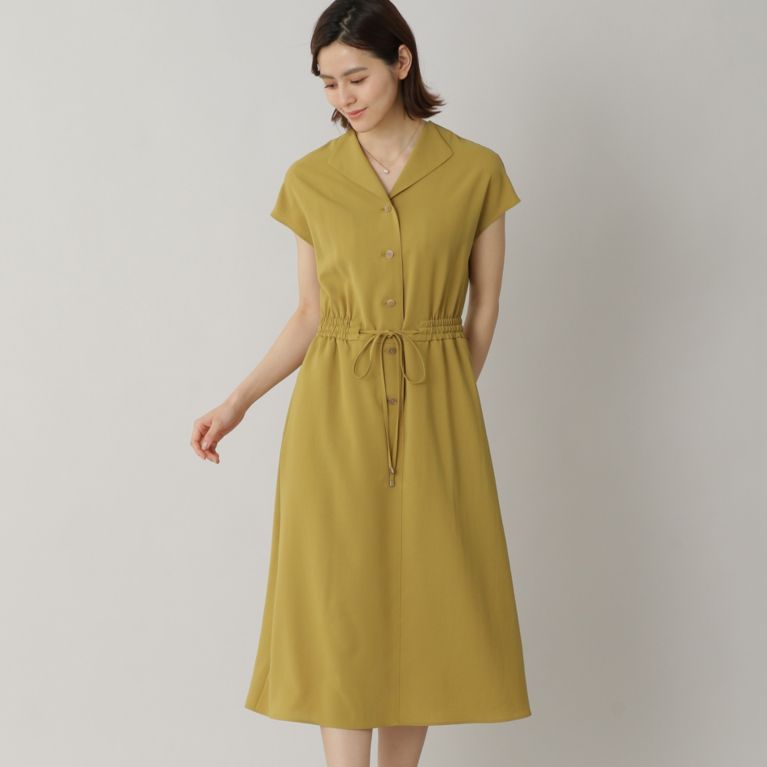 ハイツイストポリエステル ワンピース ウォッシャブル ワンピース Paul Stuart Women ポール スチュアート ウィメン のレディースファッション通販 三陽商会