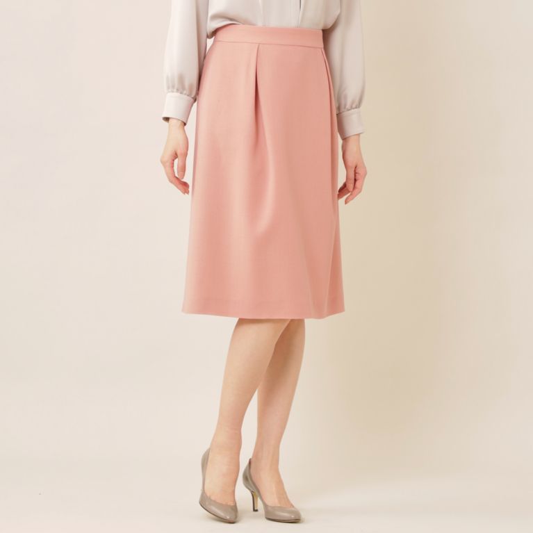 ジョーゼットワッシャー スカート（ひざ丈スカート）｜Paul Stuart