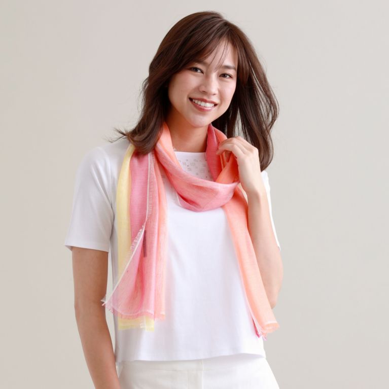 パステルカラーストール ストール Trans Work トランスワーク のレディースファッション通販 三陽商会