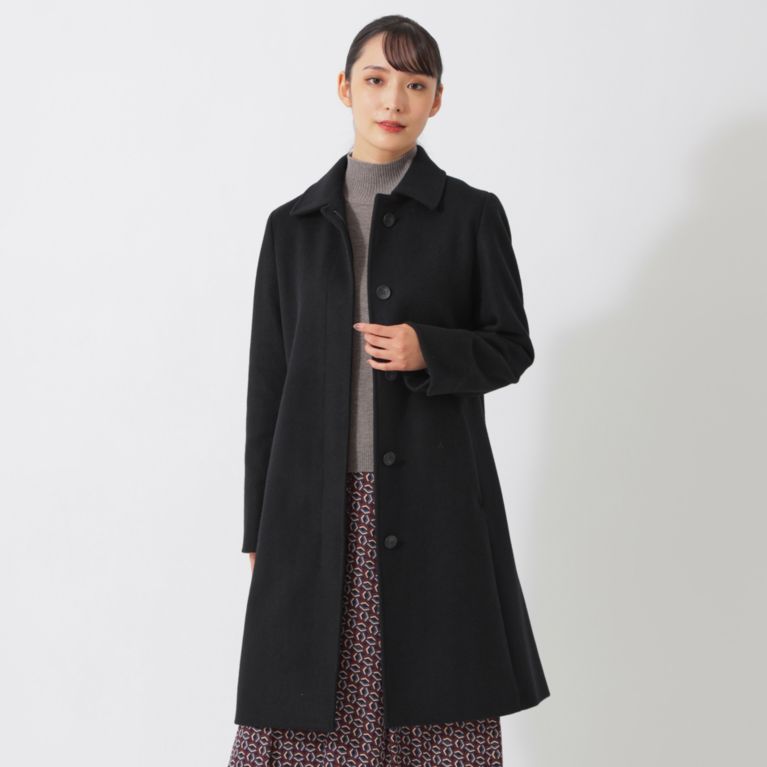 ステンカラーウールコート（ステンカラーコート）｜AMACA（アマカ）の