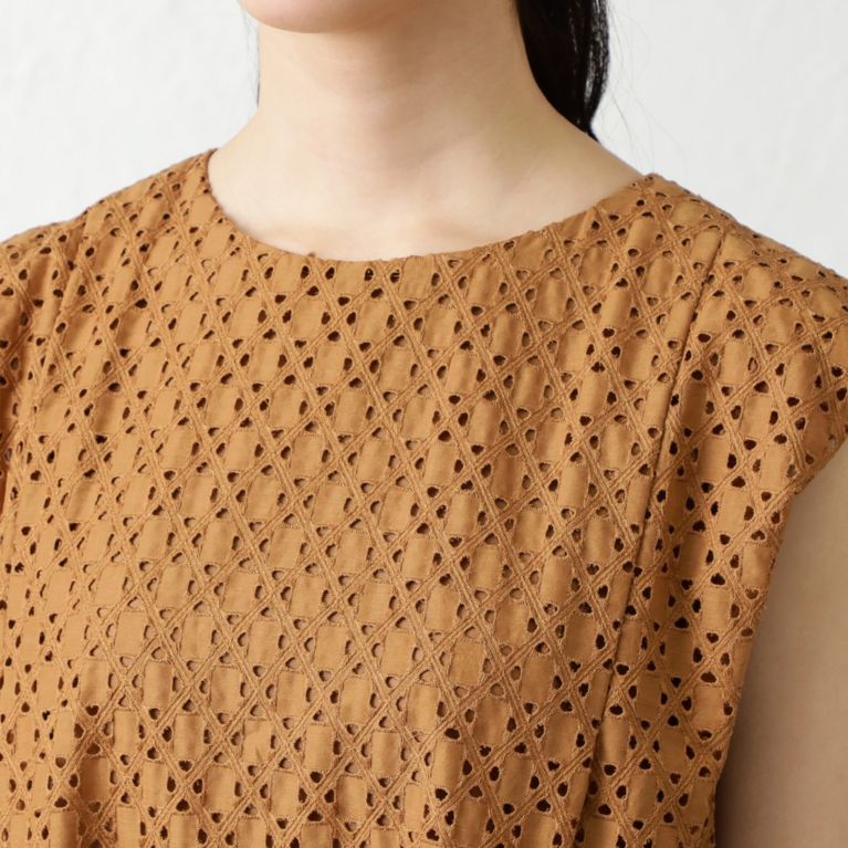 ポイントエンブロイドレス（ドレス）｜AMACA（アマカ）のレディース ...