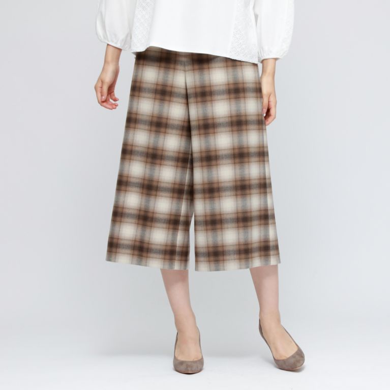 ライジングストレッチガウチョパンツ その他パンツ Amaca アマカ のレディースファッション通販 三陽商会