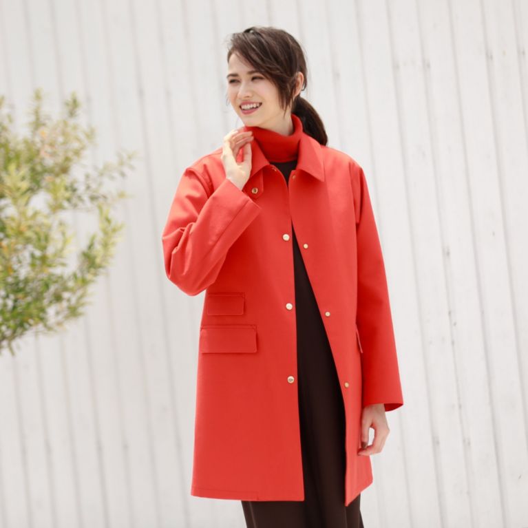 【MACKINTOSH PHILOSOPHY WOMEN】 ボンディングコート オレンジ