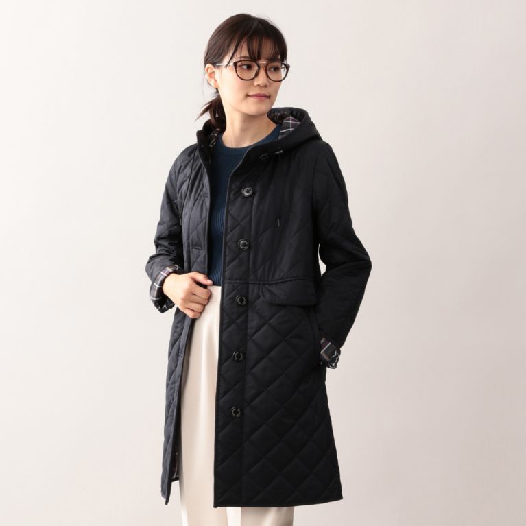 耐久はっ水 花粉プロテクト Lindeth リンデス ポランプロテクトキルティングコート その他コート Mackintosh Philosophy Women マッキントッシュ フィロソフィー ウィメン のレディースファッション通販 三陽商会