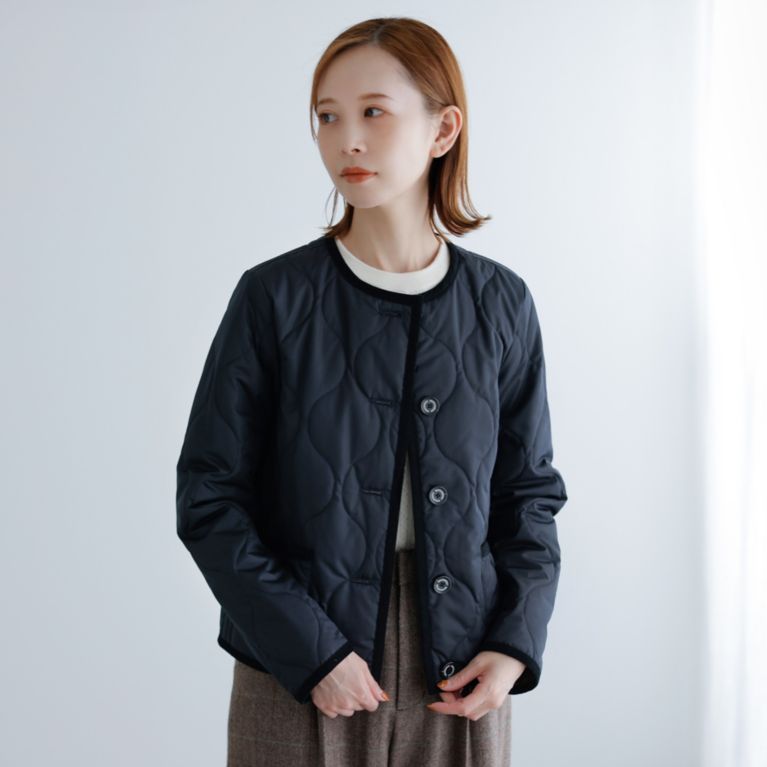 キルティングノーカラージャケット（その他ブルゾン）｜MACKINTOSH