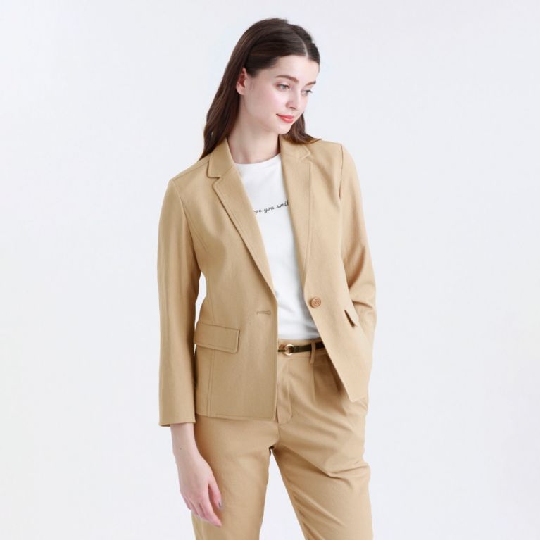 【MACKINTOSH PHILOSOPHY WOMEN】 サマードライジャケット キャメル