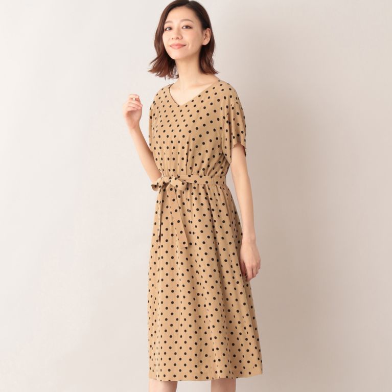 Mackintosh Philosophy Women マッキントッシュ フィロソフィー ウィメン ワンピース ドットプリントワンピース Sanyo Istore サンヨー アイストア
