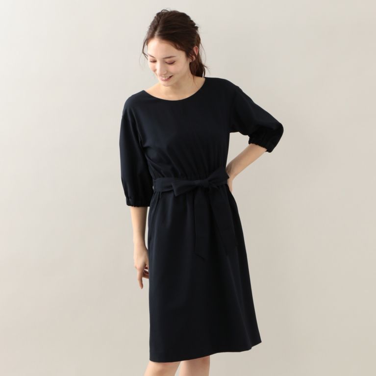 Mackintosh Philosophy Women マッキントッシュ フィロソフィー ウィメン ワンピース ウォッシャブル リネンライクオックスス ワンピース Sanyo Istore サンヨー アイストア