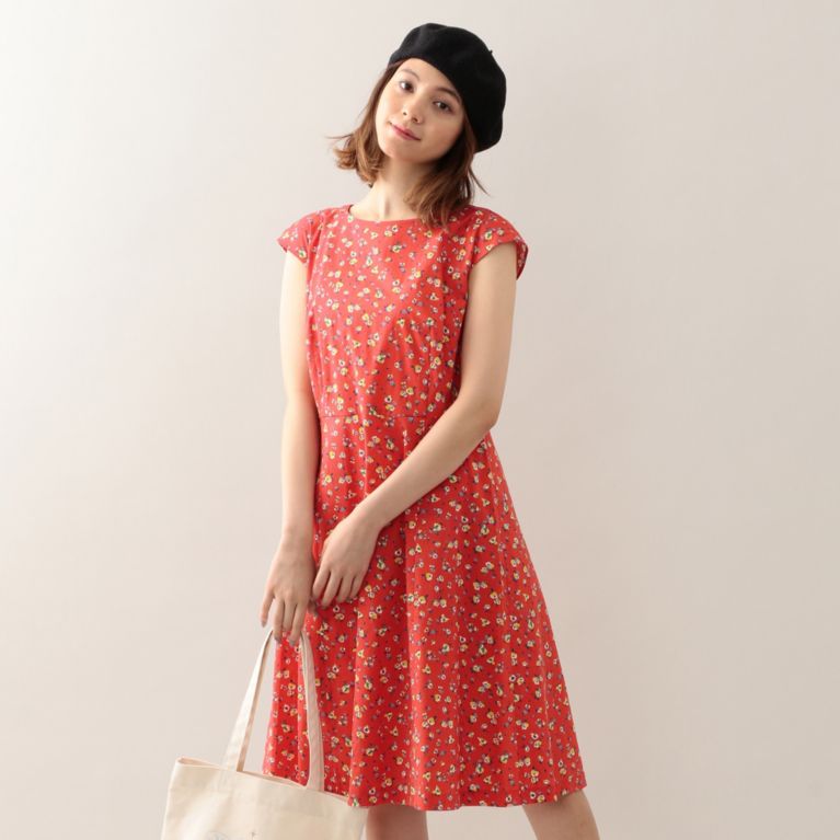 Mackintosh Philosophy Women マッキントッシュ フィロソフィー ウィメン ワンピース ウォッシャブル フラワープリント ワンピース Sanyo Istore サンヨー アイストア