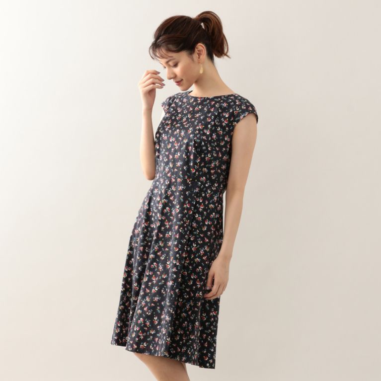 Mackintosh Philosophy Women マッキントッシュ フィロソフィー ウィメン ワンピース ウォッシャブル フラワープリント ワンピース Sanyo Istore サンヨー アイストア