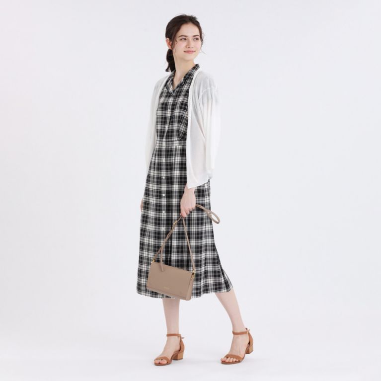 オープンカラーチェックワンピース ワンピース Mackintosh Philosophy Women マッキントッシュ フィロソフィー ウィメン のレディースファッション通販 三陽商会