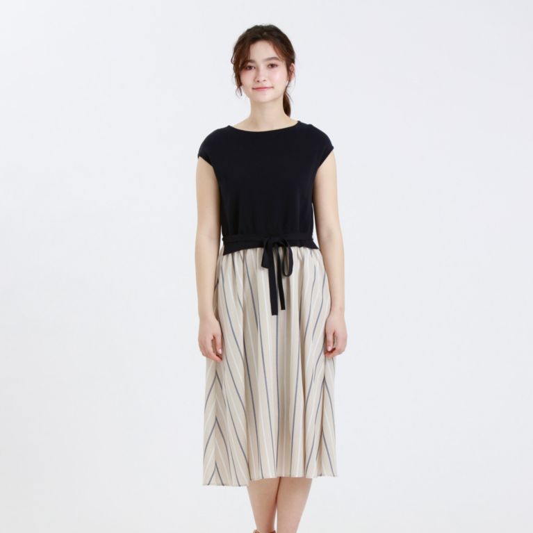 ミラノリブニットコンビワンピース ワンピース Mackintosh Philosophy Women マッキントッシュ フィロソフィー ウィメン のレディースファッション通販 三陽商会