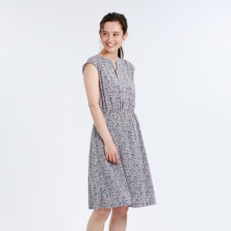 【MACKINTOSH PHILOSOPHY WOMEN】 フラワープリントワンピース ピンク