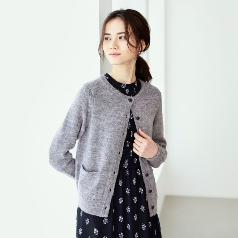 【MACKINTOSH PHILOSOPHY WOMEN】 BRITISH WOOL カーディガン グレー