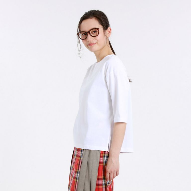 【MACKINTOSH PHILOSOPHY WOMEN】 ボーダーT オフホワイト