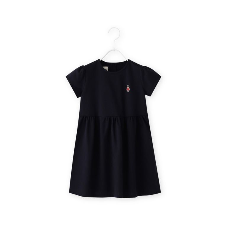 【MACKINTOSH PHILOSOPHY WOMEN】 ＜キッズ＞【BUCKINGHAM BEAR】ポンチワンピース ネイビー