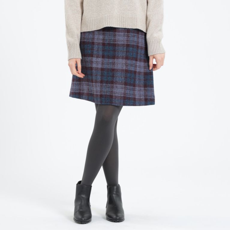 【MACKINTOSH PHILOSOPHY WOMEN】 【店舗限定】HARRIS TWEED スカート ブルー