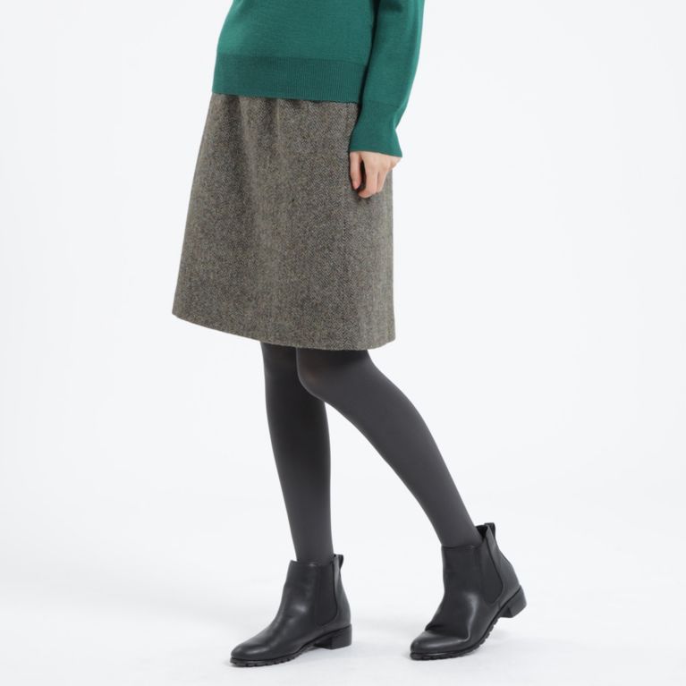 【MACKINTOSH PHILOSOPHY WOMEN】 【店舗限定】HARRIS TWEED スカート カーキ