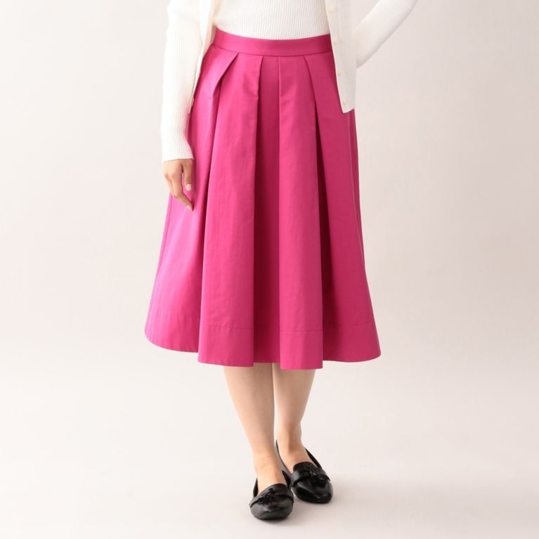 【MACKINTOSH PHILOSOPHY WOMEN】 コンパクトダイヤコートスカート ピンク