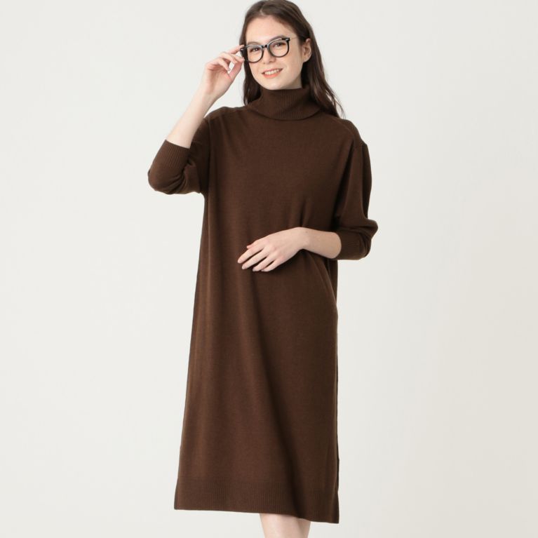 Mackintosh Philosophy Women マッキントッシュ フィロソフィー ウィメン ワンピース ウールカシミヤニットワンピース Sanyo Istore サンヨー アイストア