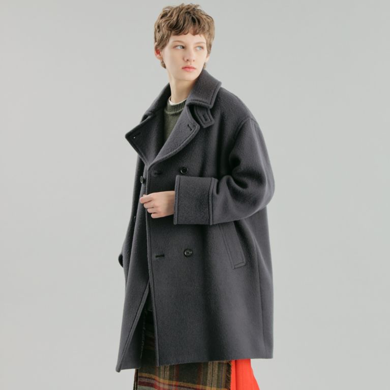 Grey Label メルトンpコート ピーコート Mackintosh Philosophy Women マッキントッシュ フィロソフィー ウィメン のレディースファッション通販 三陽商会