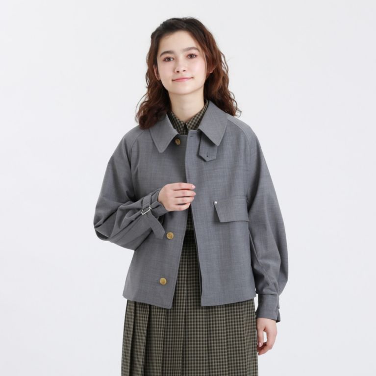 【MACKINTOSH PHILOSOPHY WOMEN】 GREY LABEL サマーウール RUSPER（ラスパー） グレー