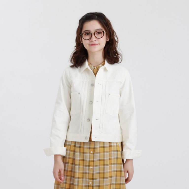 【MACKINTOSH PHILOSOPHY WOMEN】 GREY LABEL デニムジャケット ホワイト