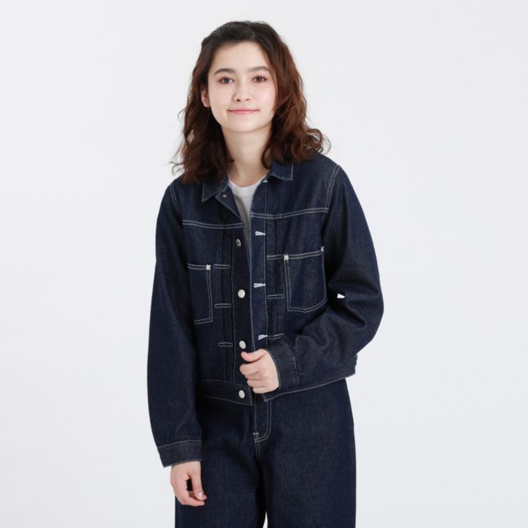 【MACKINTOSH PHILOSOPHY WOMEN】 GREY LABEL デニムジャケット ネイビー