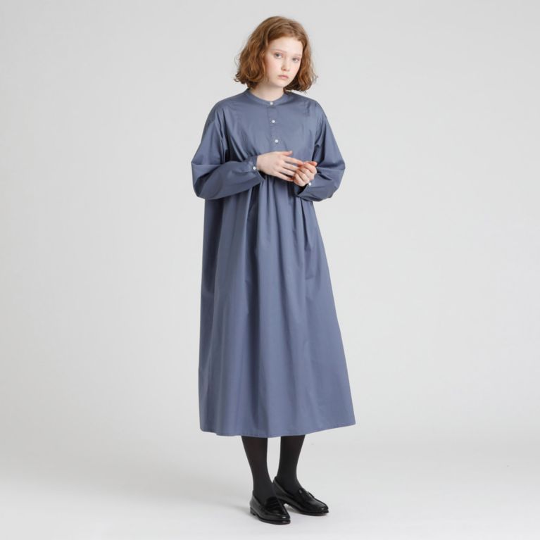 【MACKINTOSH PHILOSOPHY WOMEN】 GREY LABEL タイプライターワンピース ブルー