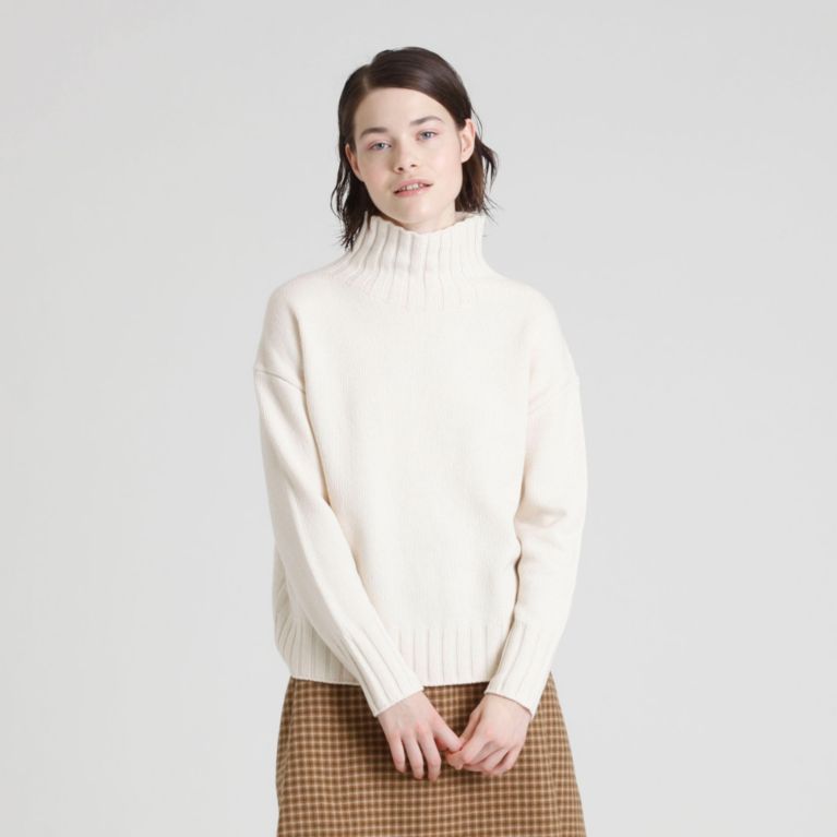 【MACKINTOSH PHILOSOPHY WOMEN】 GREY LABEL ハイネックニット オフホワイト