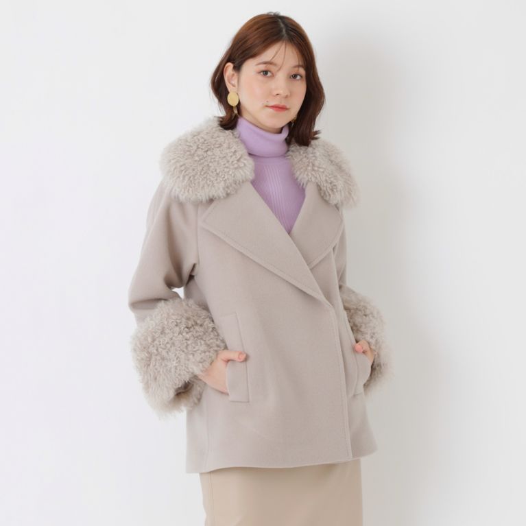 エブリデイアイライク EVERYDAY I LIKE シープレザー ムートン
