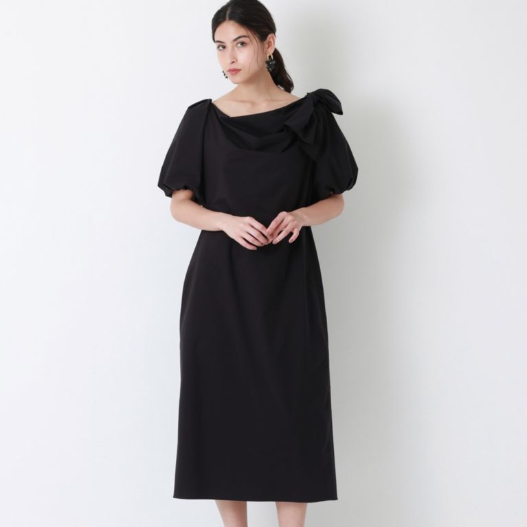 【EPOCA】 【FABRICA】サックドレス 黒