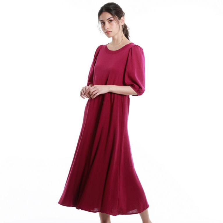【EPOCA】 【LA MAGLIA IN CASA】バックティアードデザインドレス ピンク5