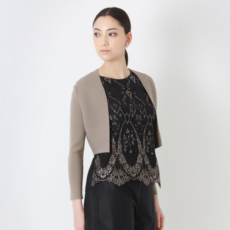 キュプラベーシック ニットボレロ（ニット/セーター）｜EPOCA（エポカ