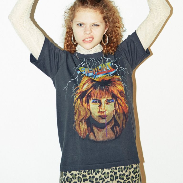 【CAST：】 CARA バンドTシャツ グレー4