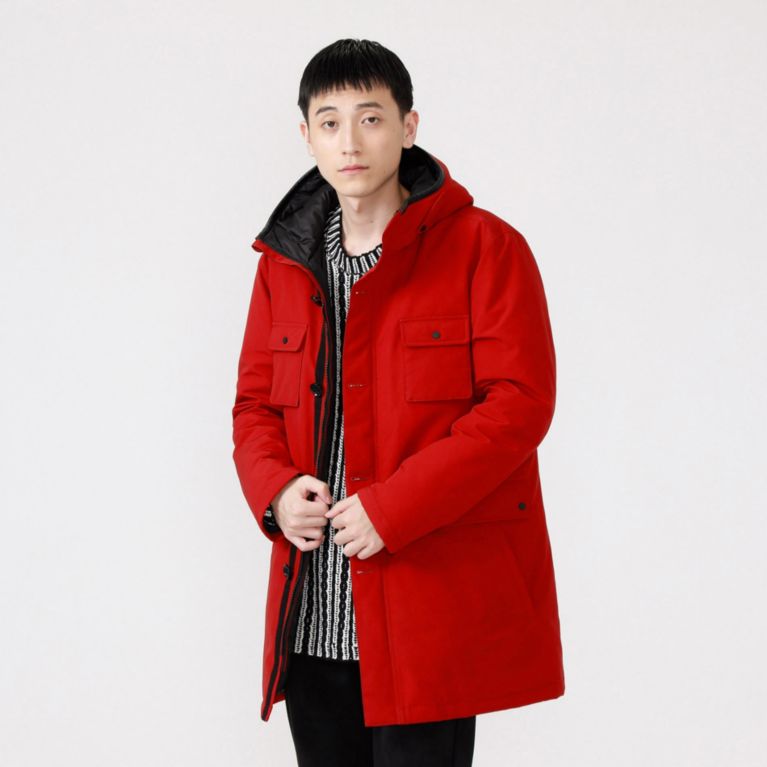 【LOVELESS】 【Safari掲載商品】エアクルー ダウン レッド