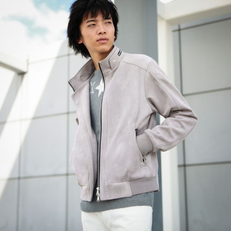 【LOVELESS】 スエードライク シングルライダース グレー